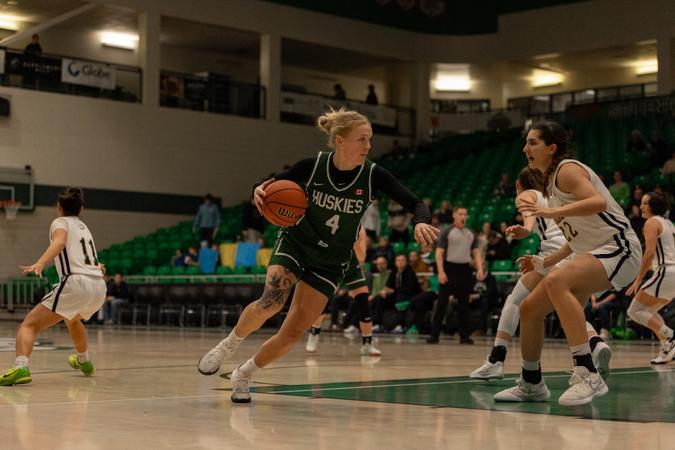 Huskies Overpower UBC as Demong Leads Charge in Commanding Home Victory