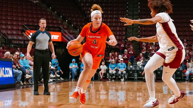 Dolan’s Hot Hand Leads Illini to 86-63 Win at Florida State