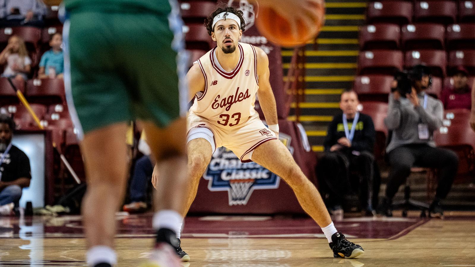 BC Tripped by Tulane in Overtime at Charleston Classic