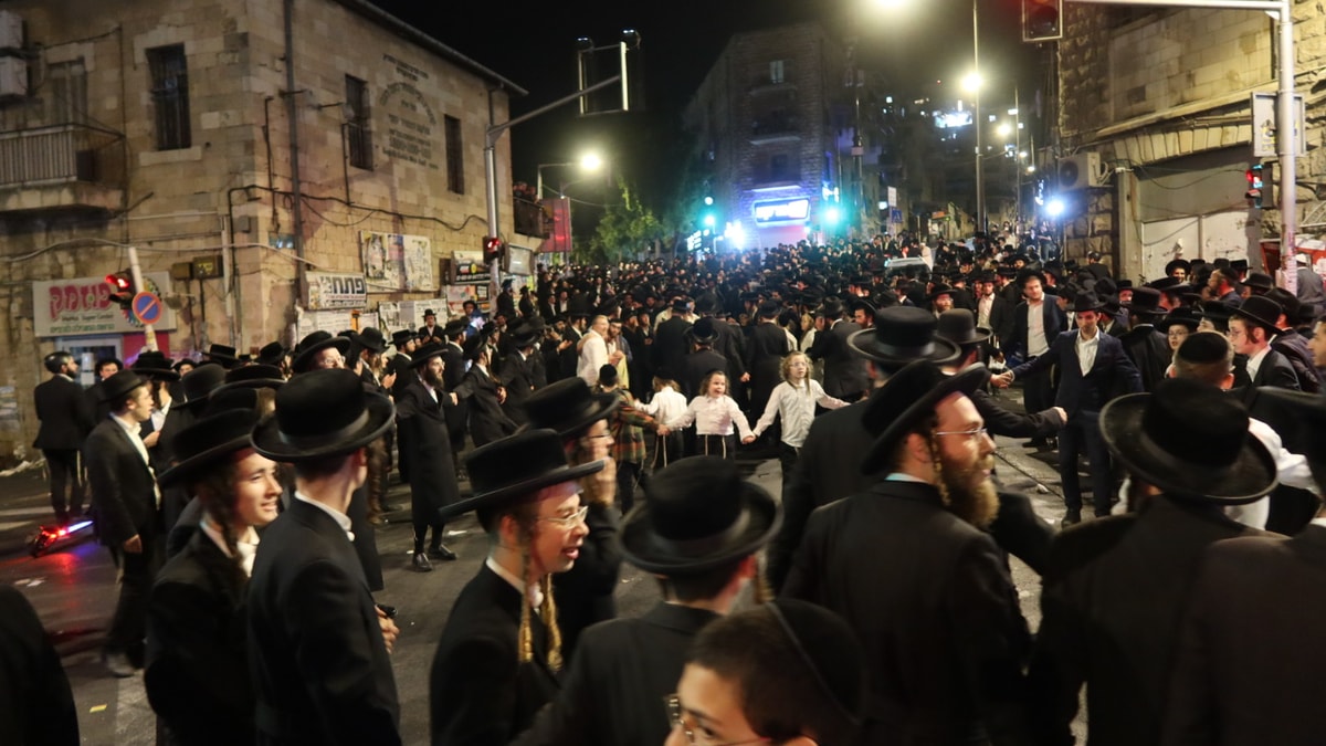 שחרור אברך חרדי מהכלא: מעמד קבלת פנים בירושלים