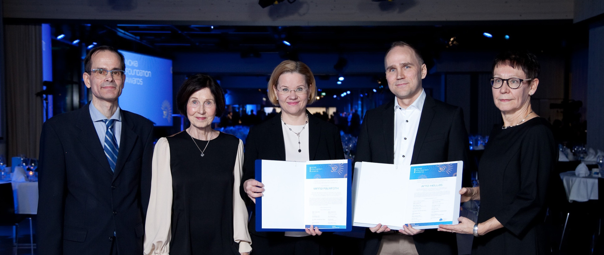 Nokia Foundation grants Professor Minna Palmroth a recognition award for achievements in space sciences