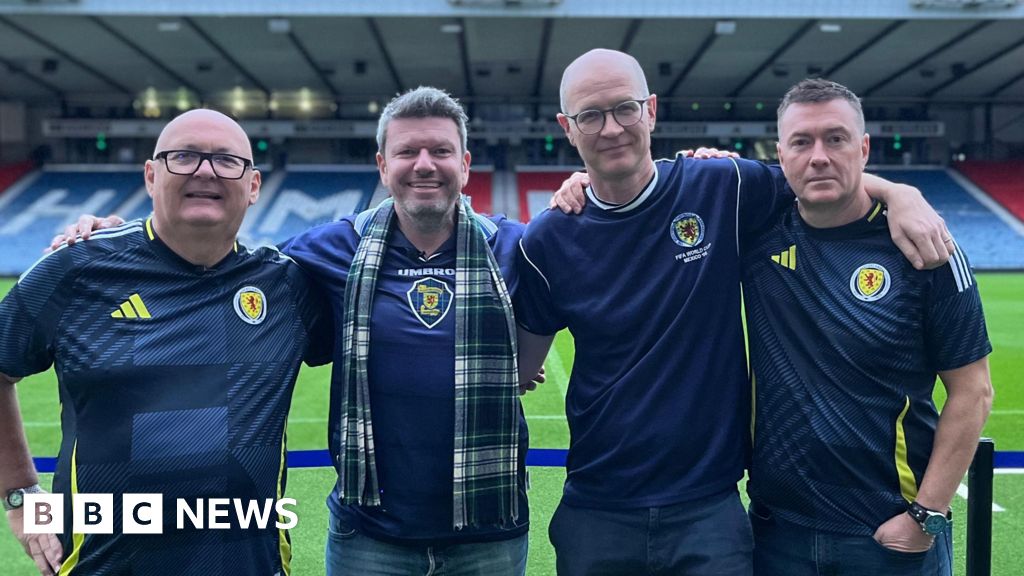 We followed Scotland to France 98