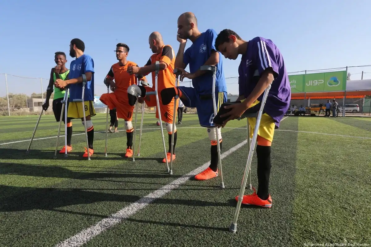 Gazan amputees reclaim joy through football