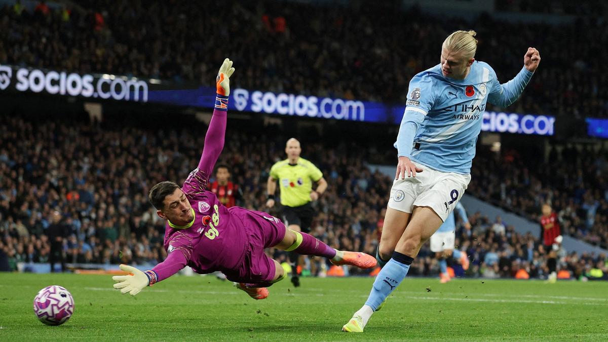 Premier League 2025-26: Haaland shines with double as Manchester City beats Bournemouth