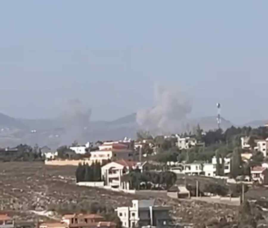Israel has launched a series of strikes on southern Lebanon