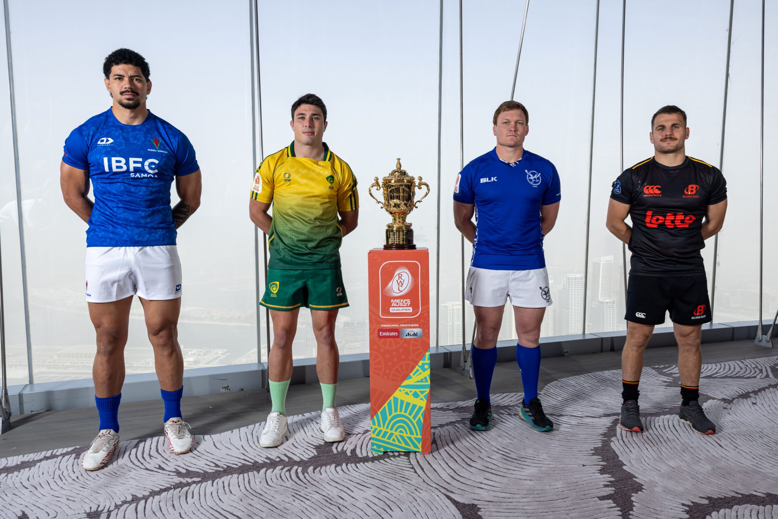 Captains ready for pressure of RWC 2027 Final Qualification Tournament in Dubai
