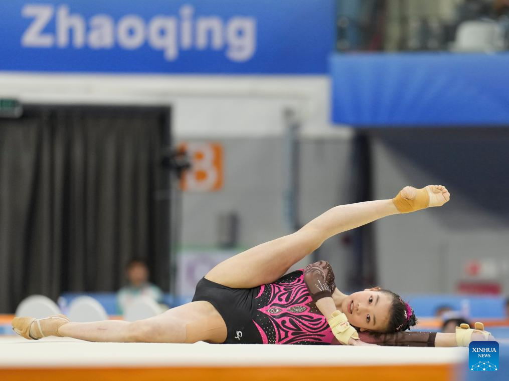 artistic gymnastics women’s floor exercise final-Xinhua
