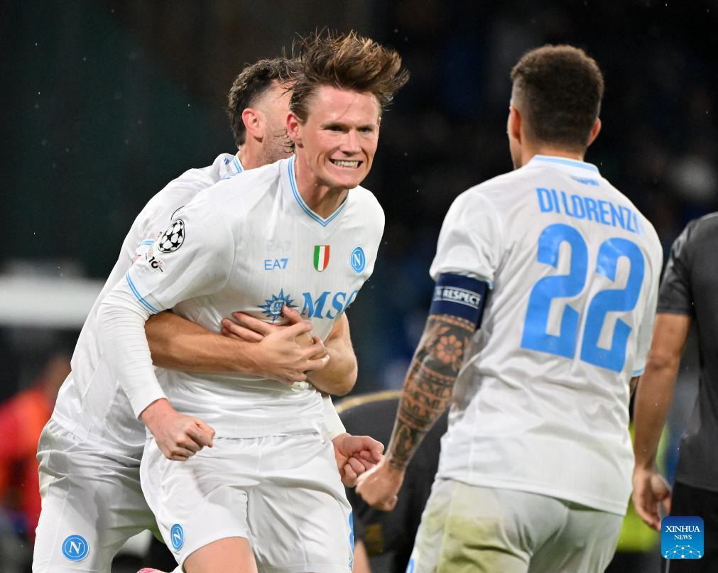 UEFA Champions League: Napoli vs. Qarabag-Xinhua