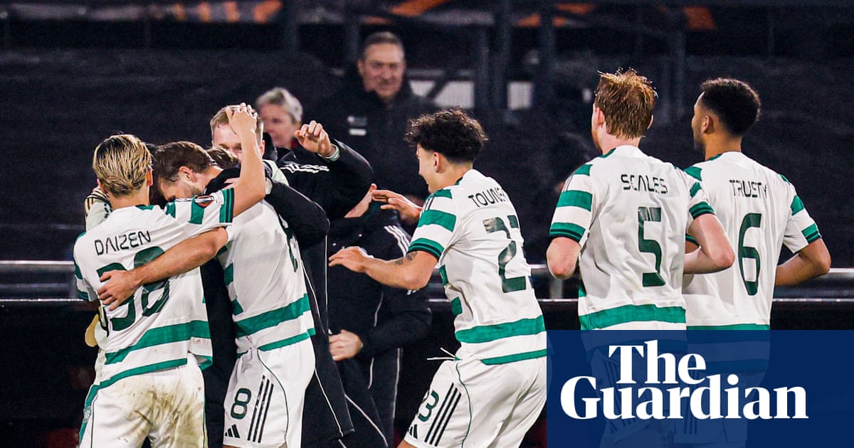 Europa League roundup: Celtic win at Feyenoord, Rangers held at home by Braga | Europa League