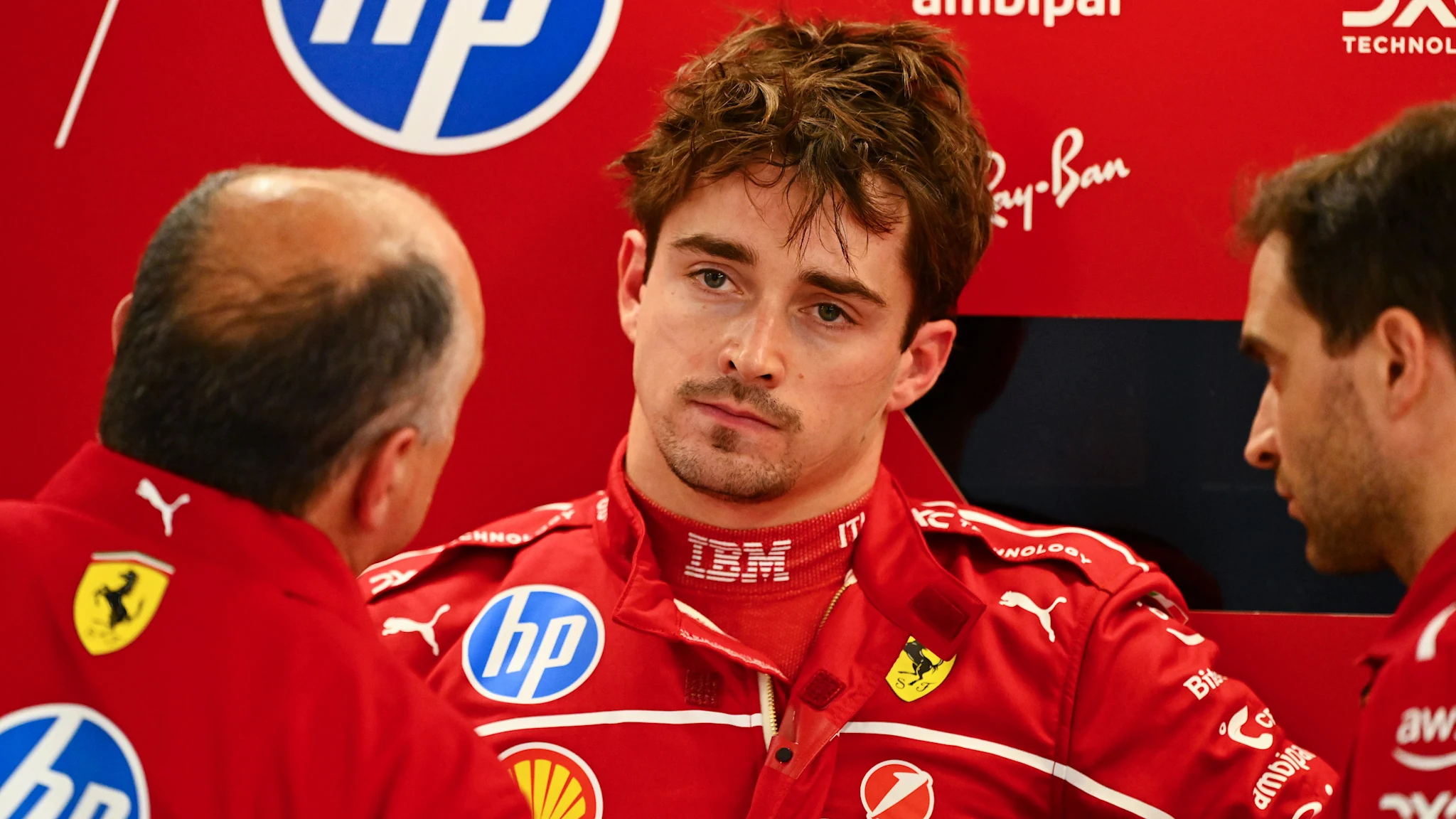 ‘It felt horrible’ – Charles Leclerc and Lewis Hamilton reflect on Ferrari’s difficult Qatar Sprint