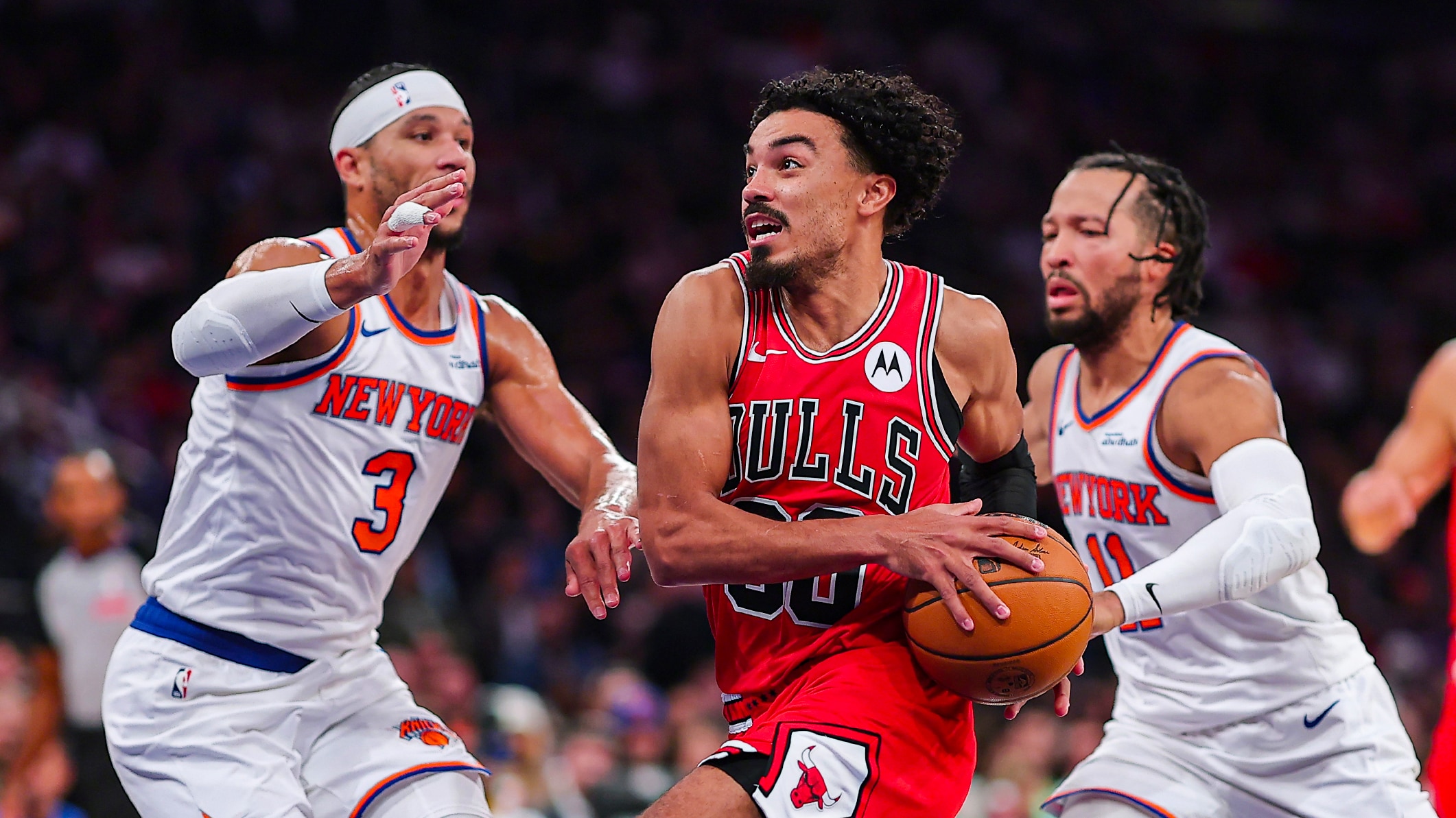 Bulls can't overcome Knicks hot shooting, suffer first loss of the season 128-116 – NBA