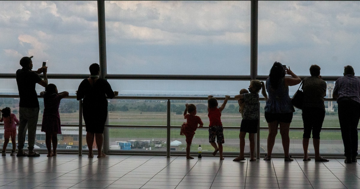 South Africa investigates mystery of a plane that arrived with more than 150 Palestinians from Gaza South Africa investigates mystery of a plane that arrived with more than 150 Palestinians from Gaza