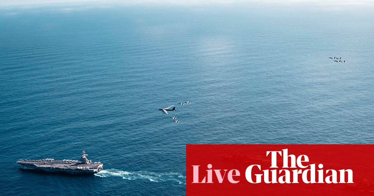 Overwhelming majority of Americans oppose military action in Venezuela, poll finds, as US prepares for next phase of operations – live | Trump administration