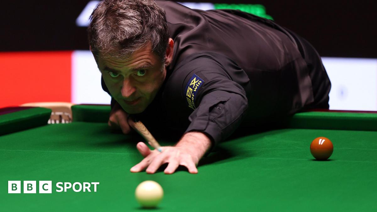 Ronnie O’Sullivan beats Allan Taylor 6-5 in International Championship first round Ronnie O’Sullivan beats Allan Taylor 6-5 in International Championship first round