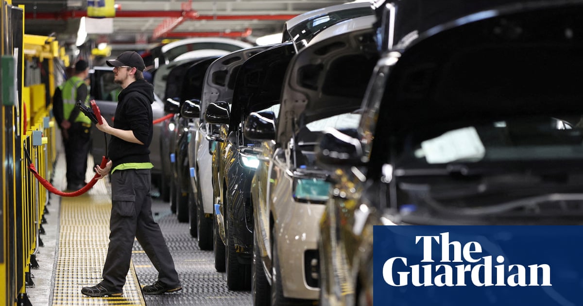 Jaguar Land Rover slides to loss of almost £500m after cyber-attack | Jaguar Land Rover