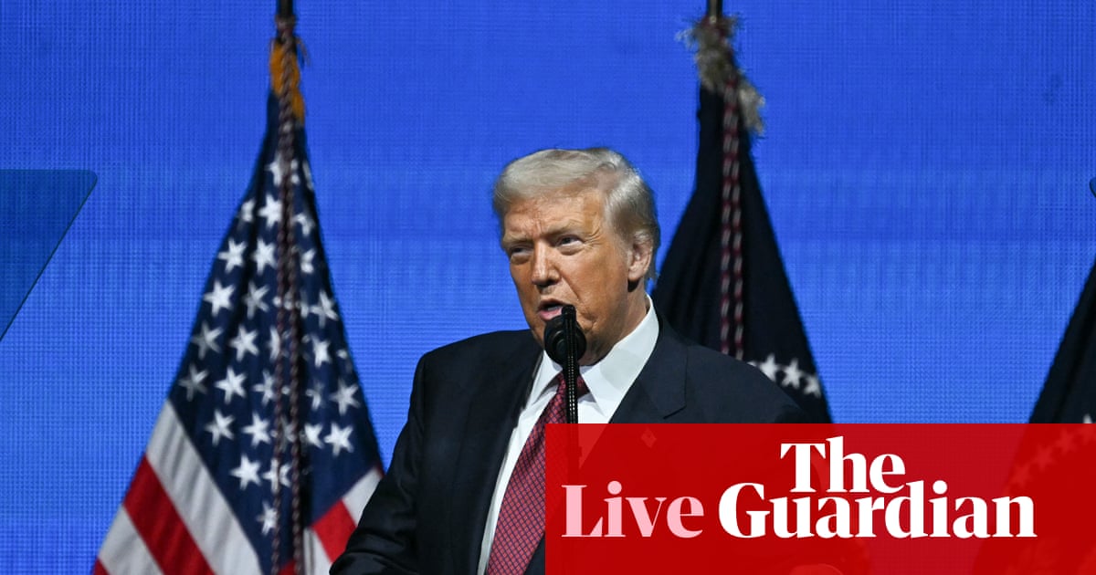 Trump disparages Zohran Mamdani’s victory after Democrats sweep key 2025 elections – live | Trump administration