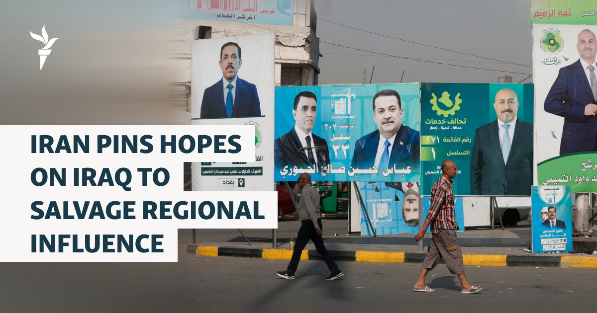 Iran Pins Hopes On Iraq To Salvage Regional Influence