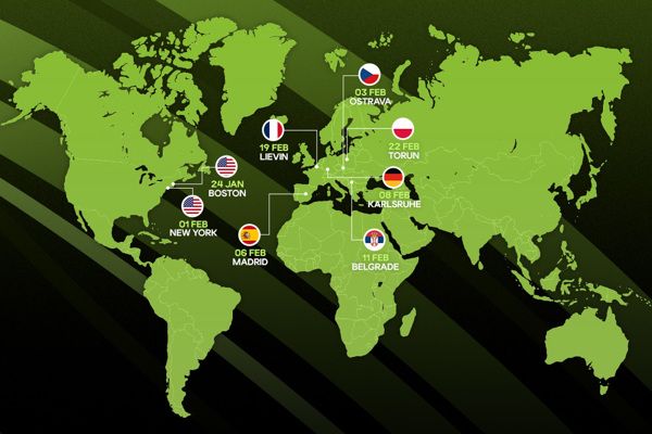 World Indoor Tour calendar expands to record size for 2026 | PRESS-RELEASES