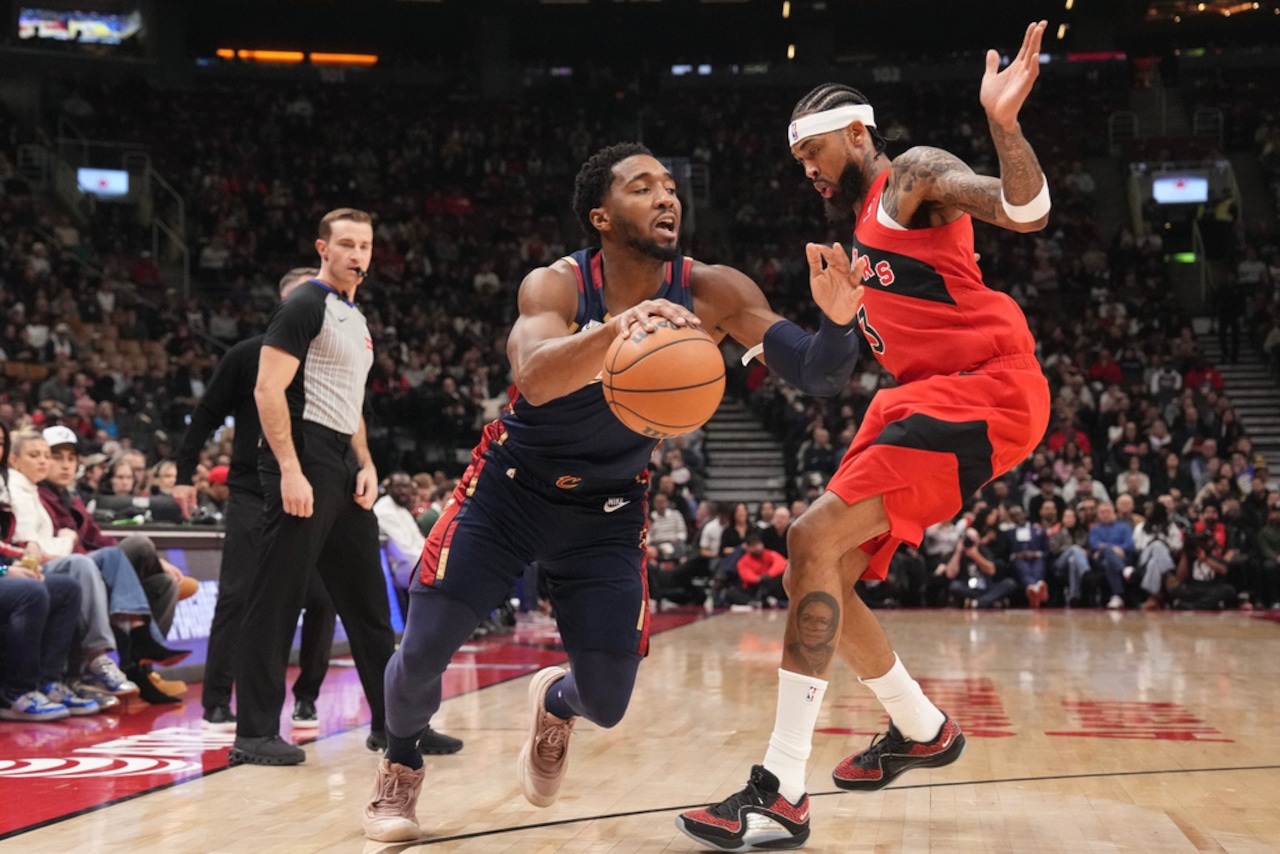 Depleted Cavs lose to Toronto Raptors for a third time, 110-99, as Brandon Ingram scores 37 points