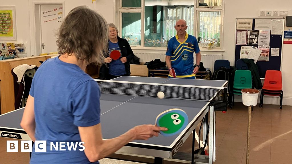 The Leeds table tennis club just for Parkinson’s sufferers