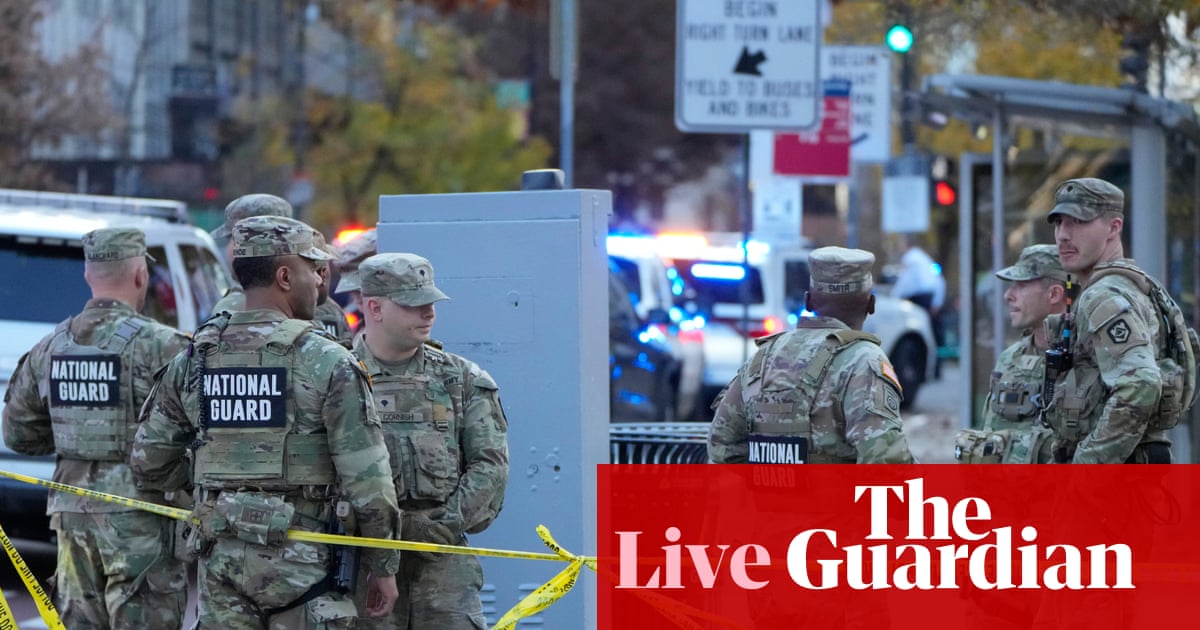 Washington DC shooting: suspect in attack on national guard members identified as 29-year-old Afghan national – latest updates | Washington DC