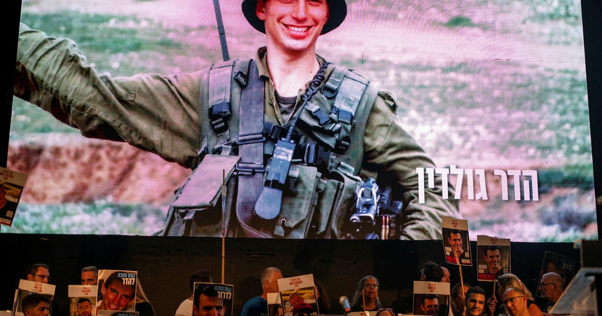 Hamas Says It Will Return Hadar Goldin's Body, IDF Officer Killed and Held in Gaza Since 2014 – Haaretz