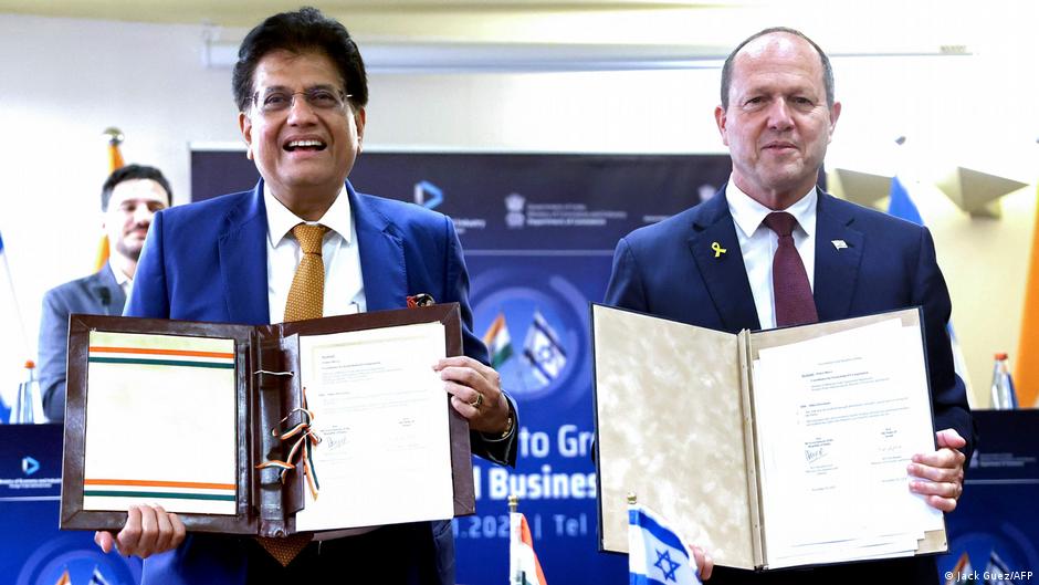 India, Israel sign framework to resume trade talks – DW – 11/21/2025