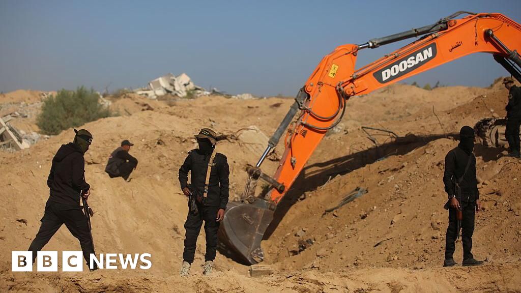 Israel receives coffin that Hamas says contains Gaza hostage’s body Israel receives coffin that Hamas says contains Gaza hostage’s body