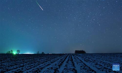 Leonid meteor shower seen in China’s Heilongjiang Leonid meteor shower seen in China’s Heilongjiang