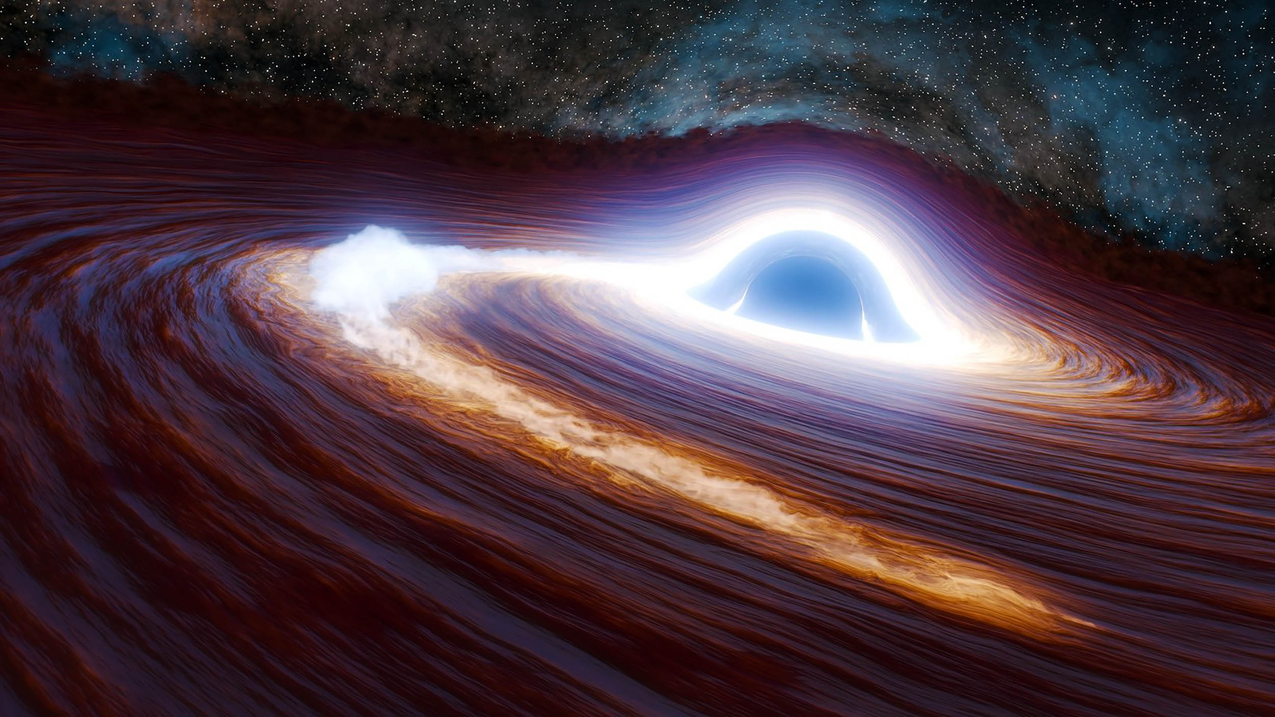 Telescope captures biggest and brightest black hole flare ever seen