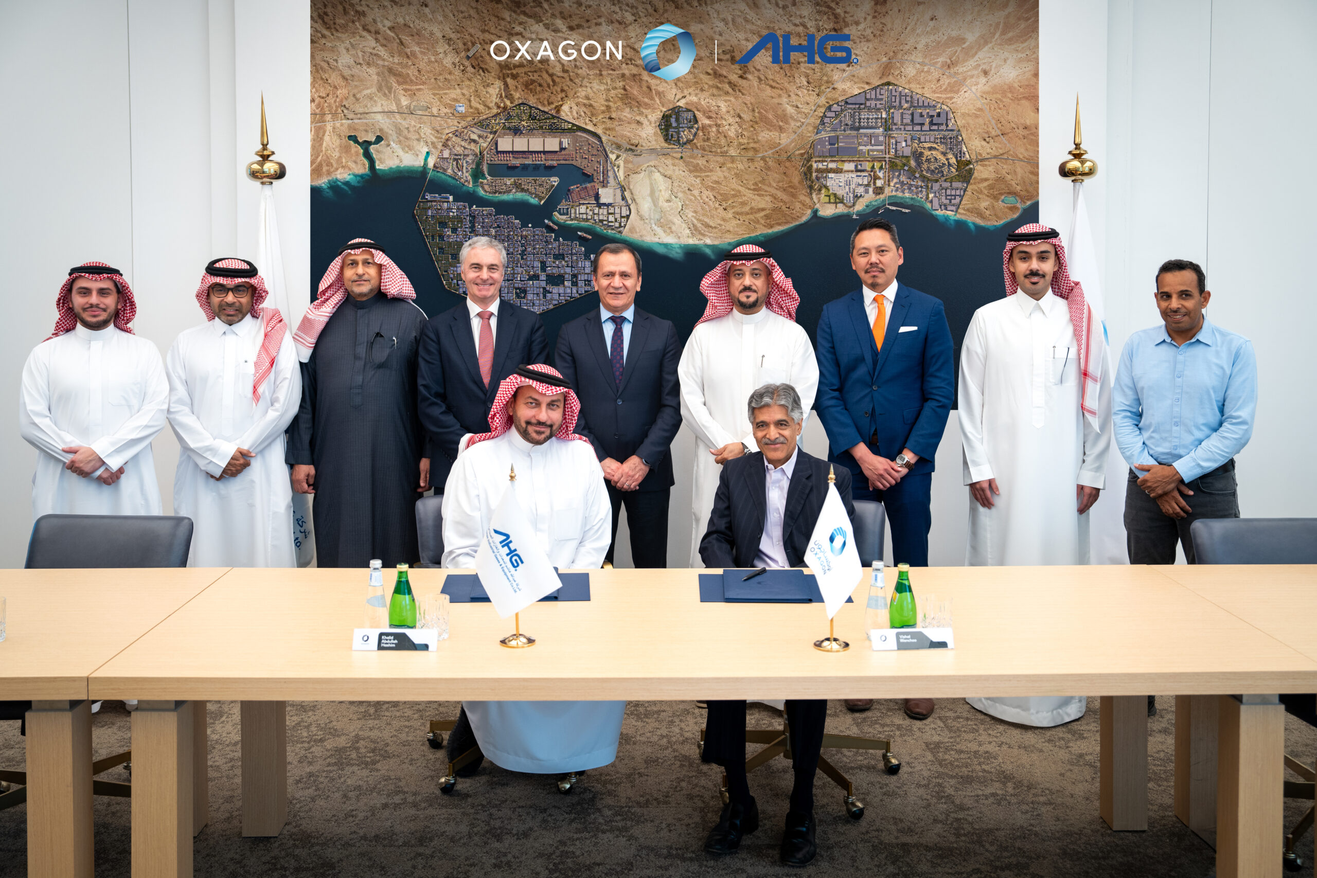 AHG signs land lease with NEOM for industrial gases facility in Oxagon