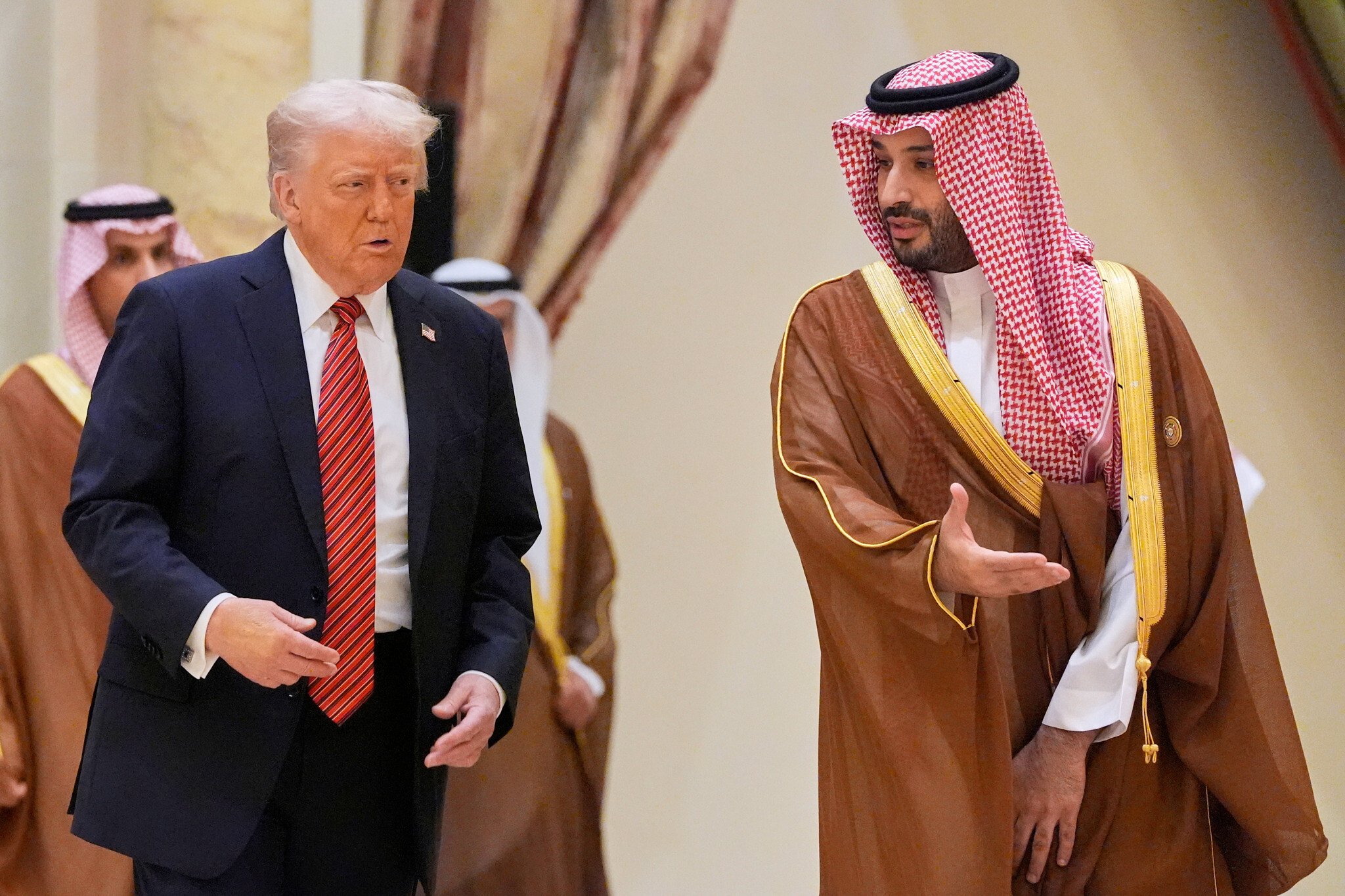 Before talks with Trump, Saudi Arabia doubles down on terms for Israel ties