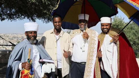 Returned captive Avera Mengistu celebrates first Sigd since release from Gaza