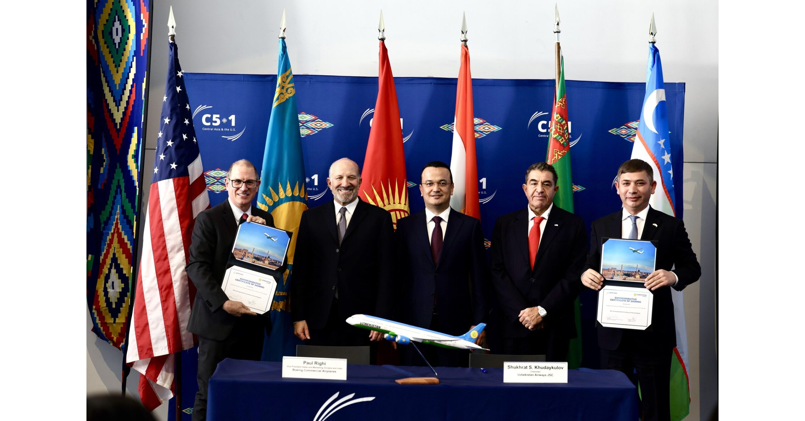 Uzbekistan Airways Finalizes Order for Eight More Boeing 787 Dreamliners