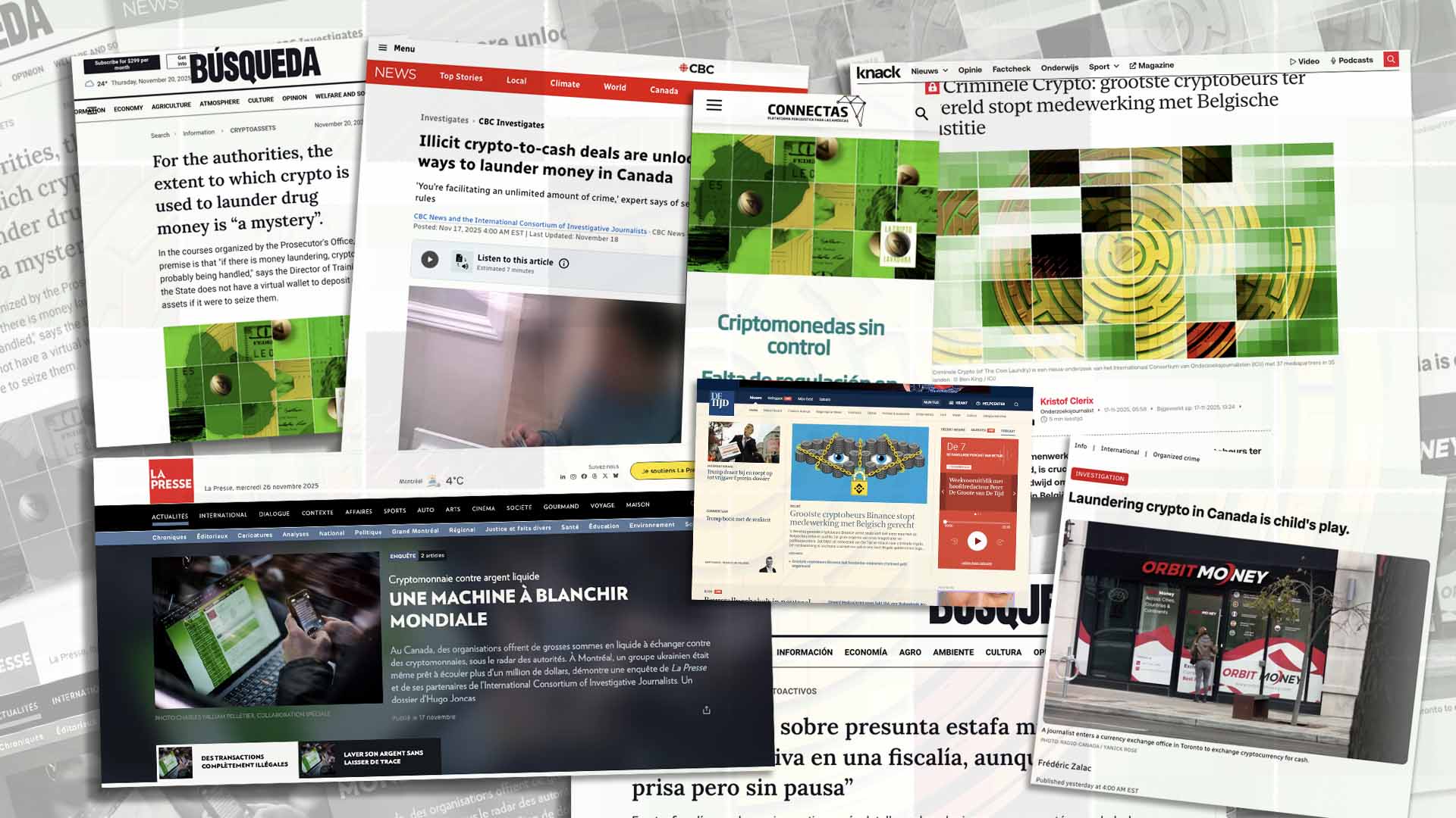 Undercover crypto transactions, shady multimillion-dollar schemes, and more Coin Laundry stories from ICIJ’s partners