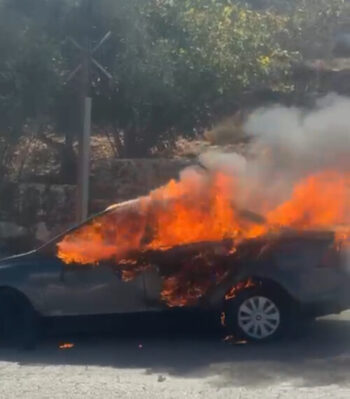 Israeli Colonizers Burn Vehicles in Ramallah, Qalqilia, and Tulkarem | Israeli Colonizers Burn Vehicles in Ramallah, Qalqilia, and Tulkarem |