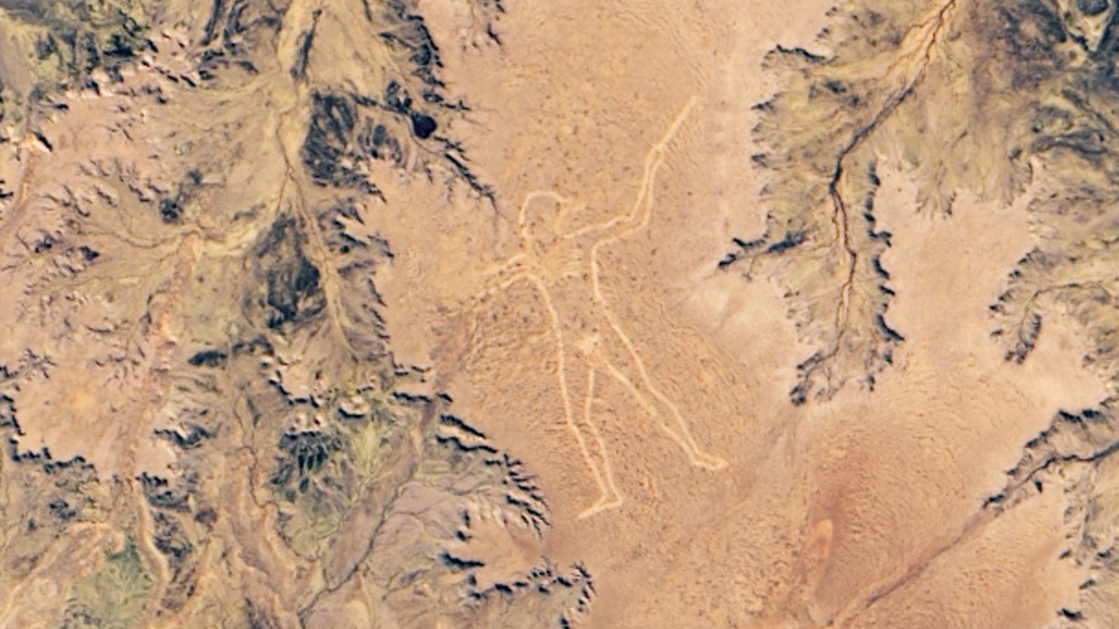 2-mile-tall, naked ‘Marree Man’ looming over Australian outback is a total mystery — Earth from space 2-mile-tall, naked ‘Marree Man’ looming over Australian outback is a total mystery — Earth from space
