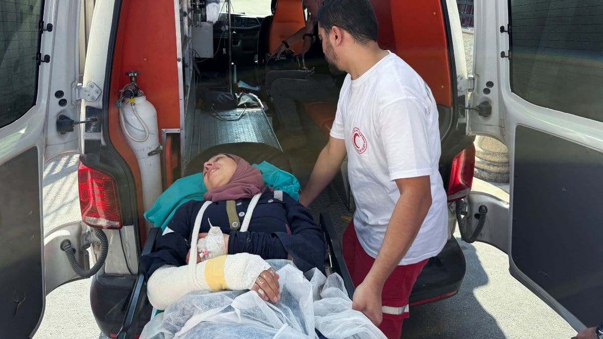 Israeli settlers attack Palestinians & journalists at West Bank olive harvest – Firstpost