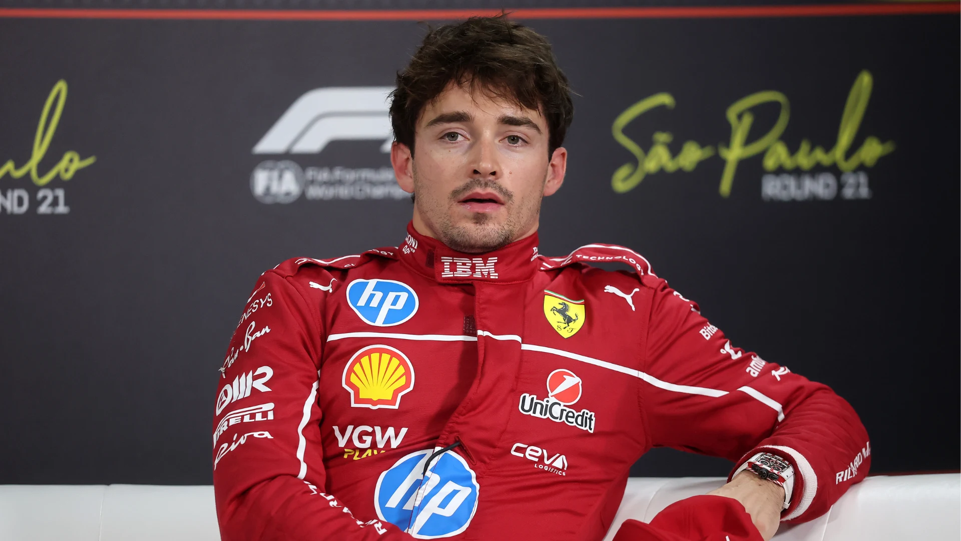 ‘The pace was not there’ – Charles Leclerc ‘satisfied’ with P3 in Sao Paulo Qualifying amid ‘very difficult weekend’