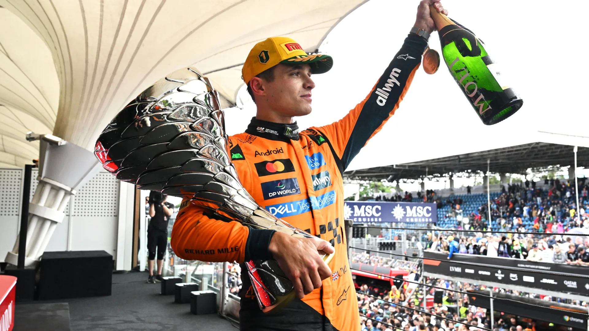 ‘Ignore everyone and keep pushing’ – Lando Norris outlines title fight mindset after ‘perfect weekend’ in Sao Paulo