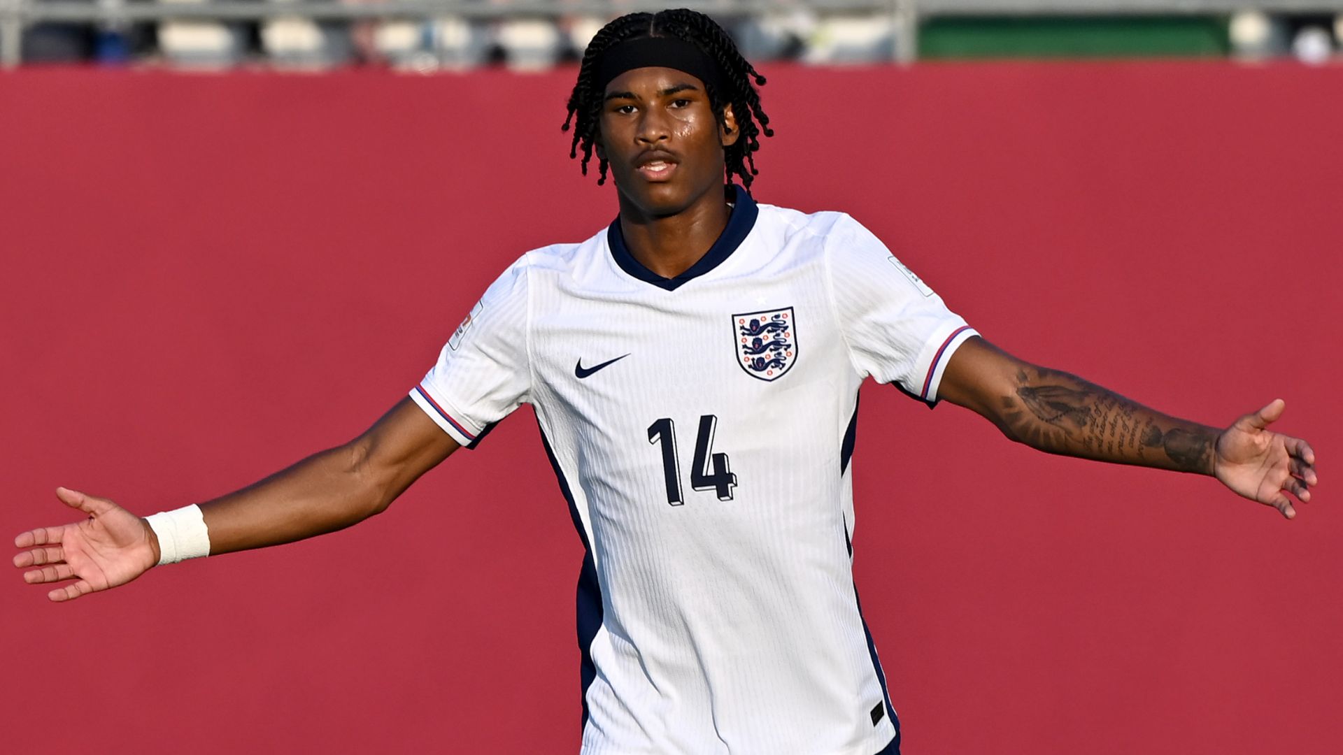 Emile Heskey’s son Reigan overtakes Phil Foden & Jadon Sancho with heroics for England Under-17s at World Cup