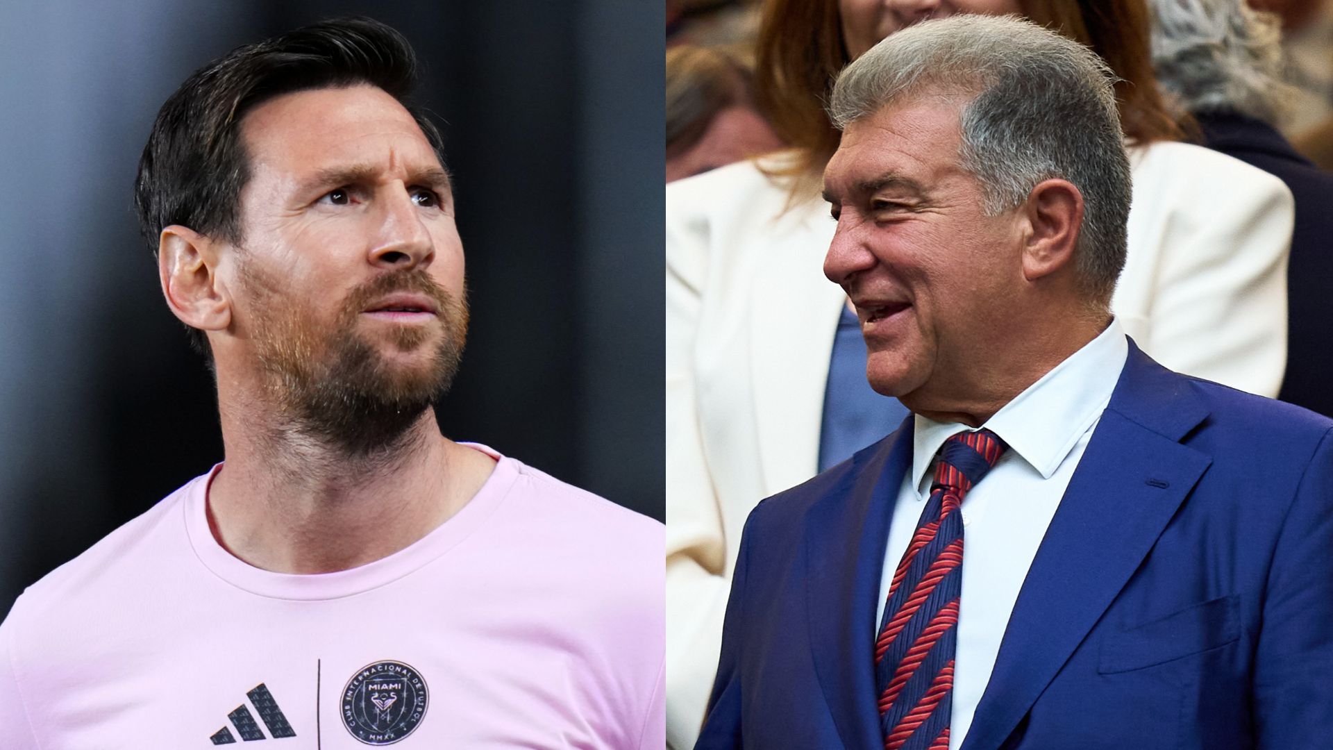 Could Lionel Messi return to Barcelona on loan in January? Joan Laporta responds to transfer question after Inter Miami star’s ‘spur-of-the-moment’ visit to revamped Spotify Camp Nou