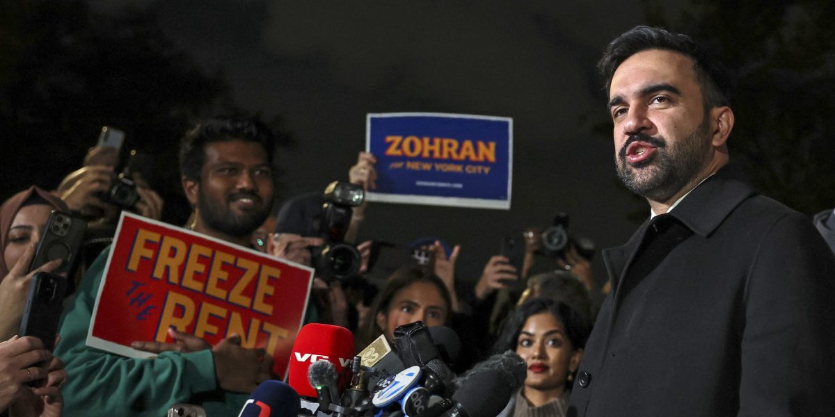 Some CEOs have vowed to revolt against a Zohran Mamdani win. Jamie Dimon says he’ll ‘offer my help’