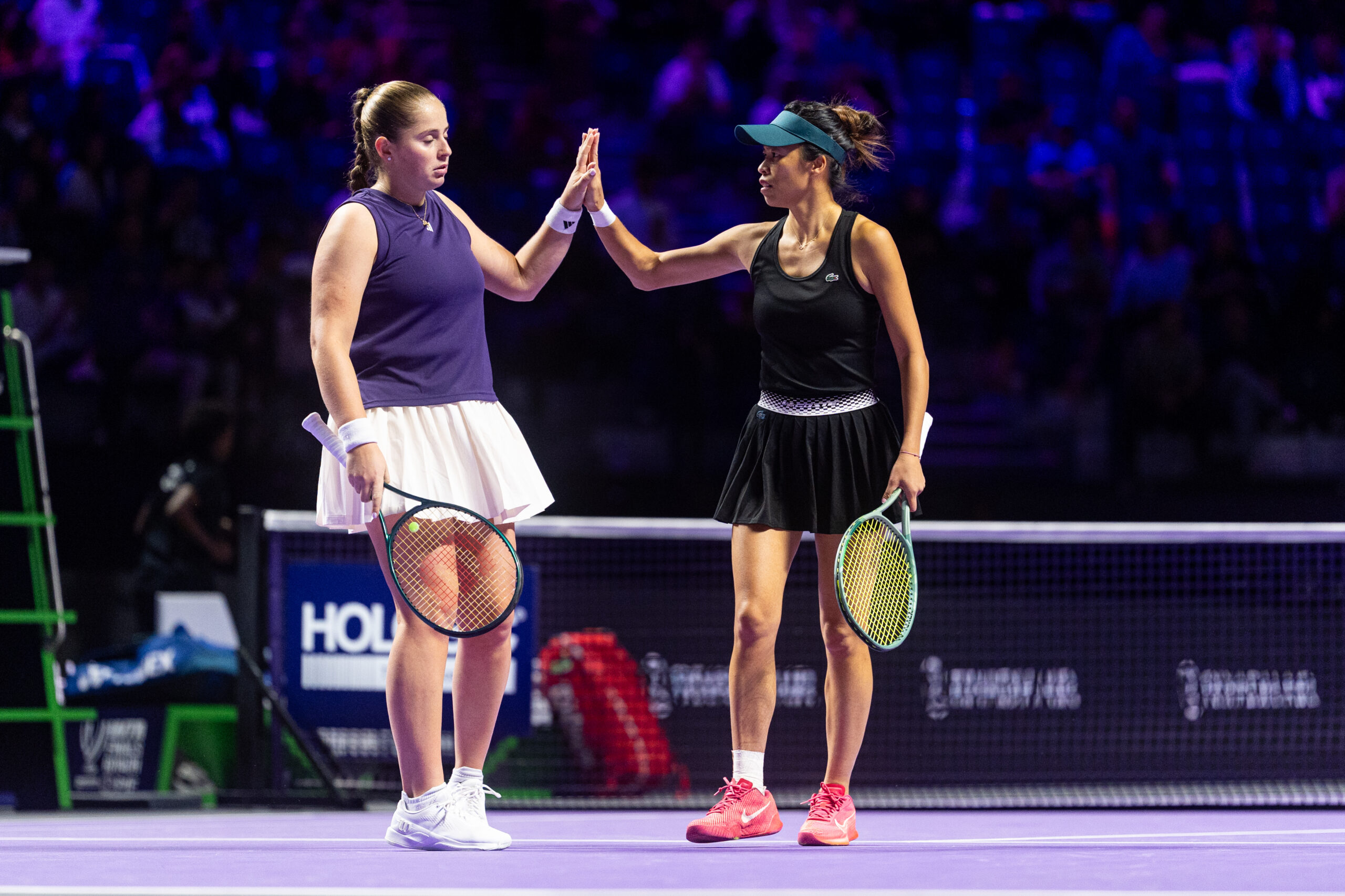 The chemistry behind the WTA Finals doubles teams