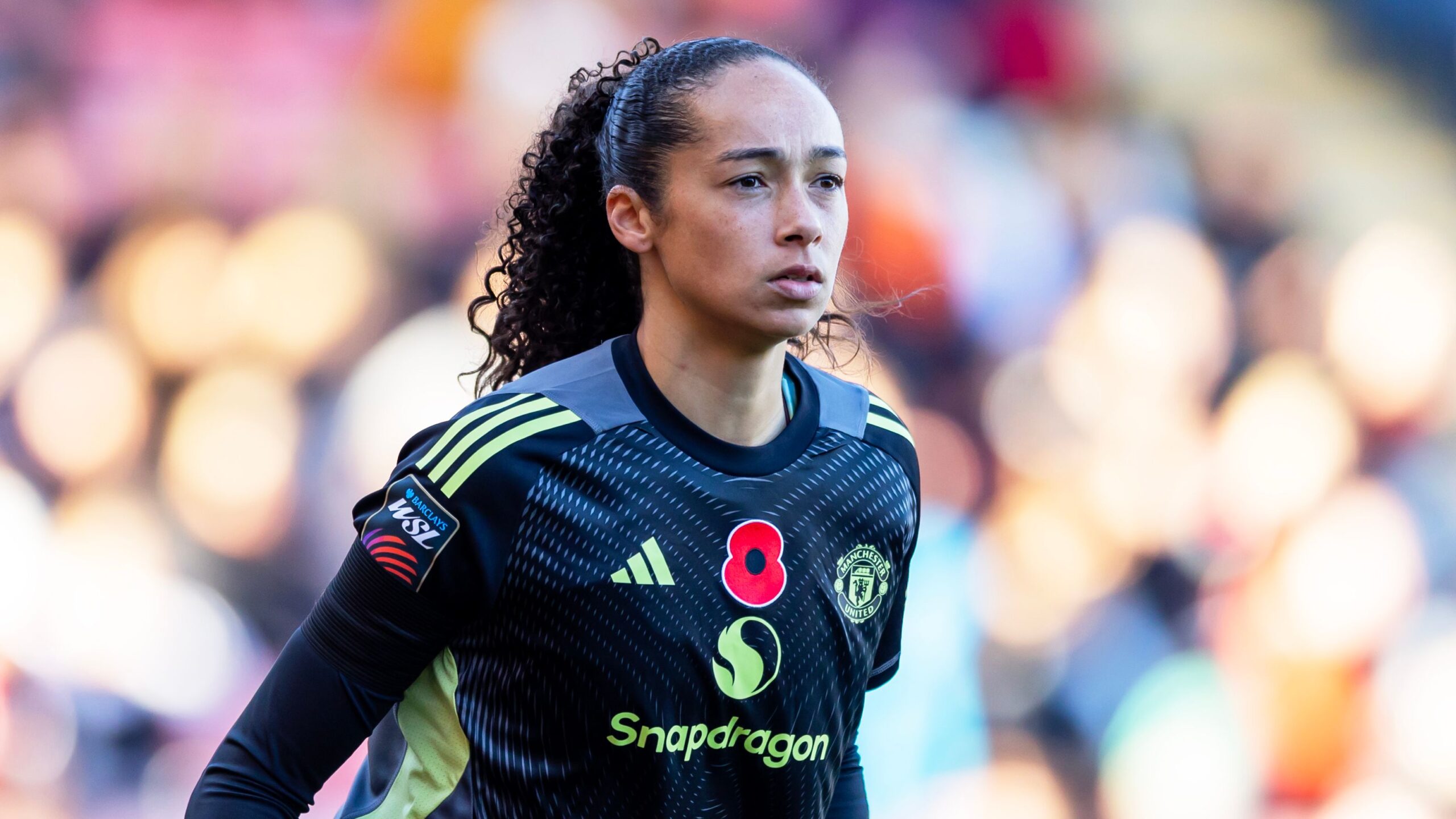 Man Utd and USWNT goalkeeper Phallon Tullis-Joyce suffers fractured eye socket and expected to be sidelined for weeks Man Utd and USWNT goalkeeper Phallon Tullis-Joyce suffers fractured eye socket and expected to be sidelined for weeks