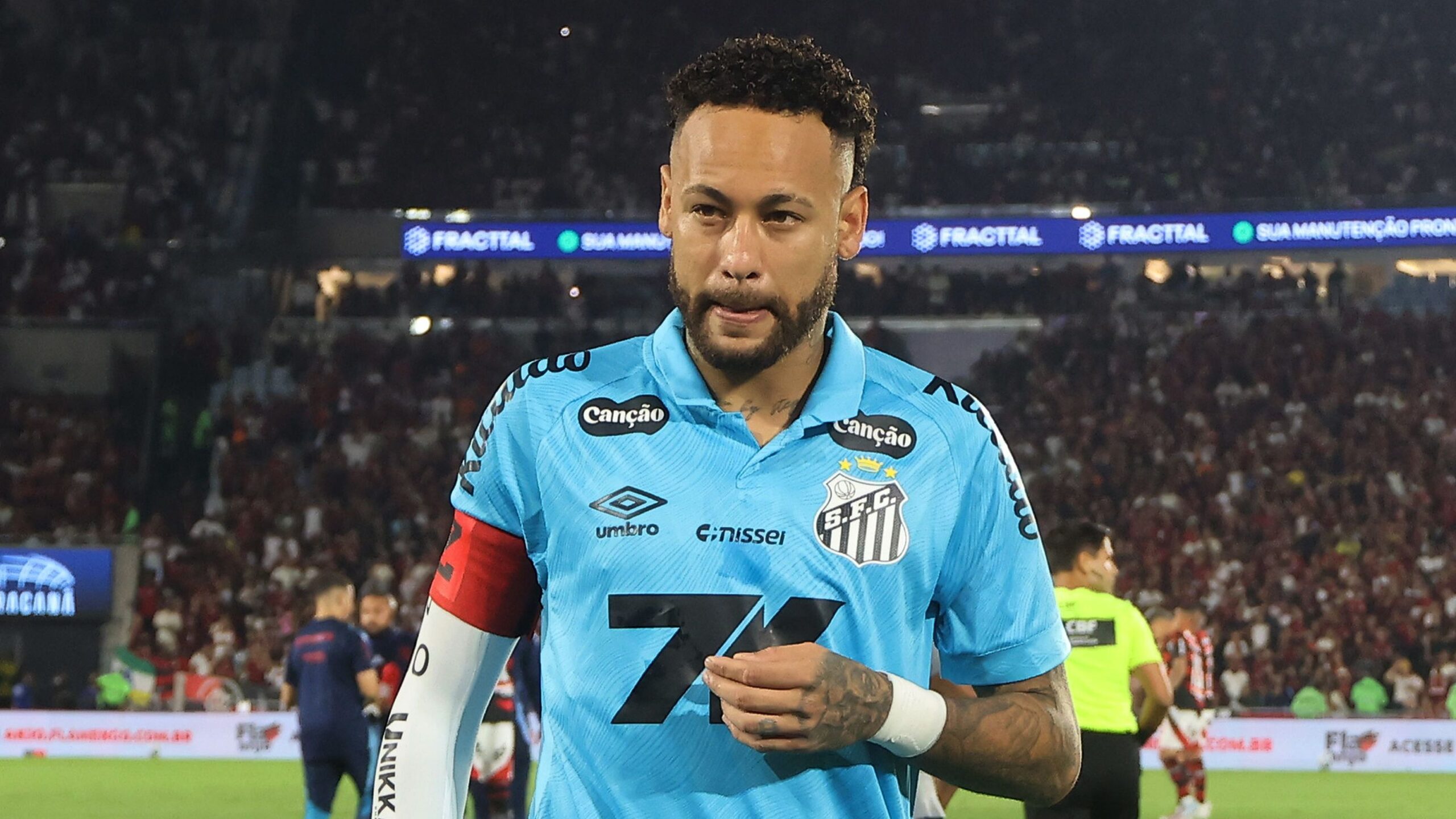 Santos defend ‘misunderstood genius’ Neymar after media backlash against Brazil star’s behaviour in Flamengo defeat
