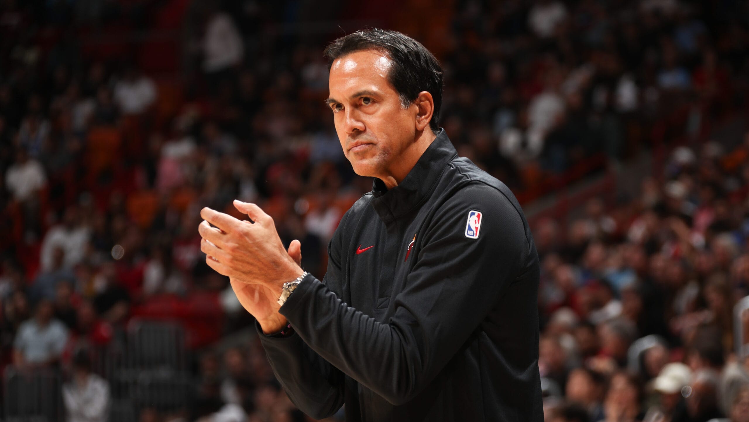 Heat coach Erik Spoelstra all wet after 800th win Heat coach Erik Spoelstra all wet after 800th win