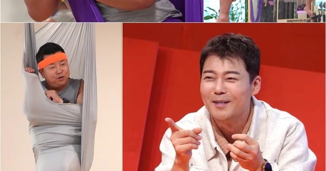 Flying Yoga Couple Sparks Comedy Crisis on 'Boss's Ears Are Donkey Ears' – 조선일보