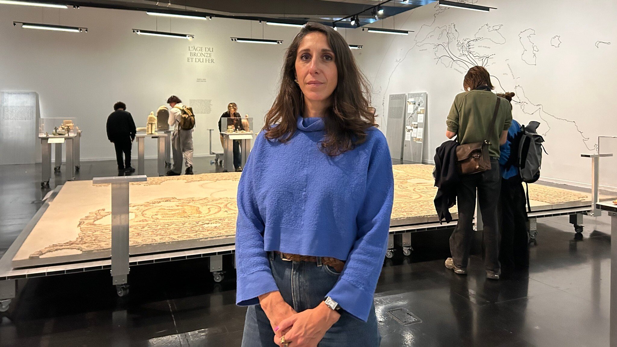 Paris display shows Gaza’s imperiled heritage via artifacts exiled after 2007 Hamas coup