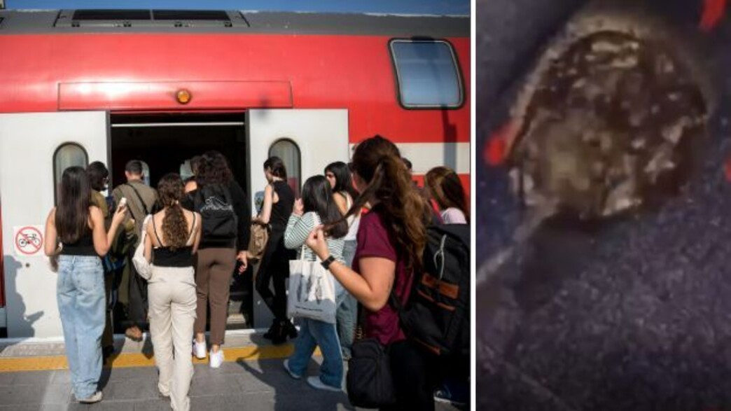 תיעד את עצמו משתין על מושב